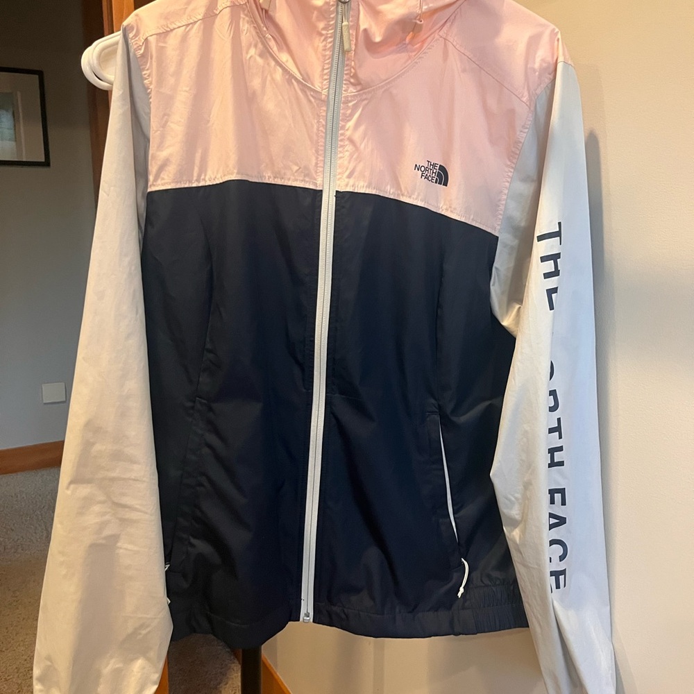 The North Face Pink and Navy Jacket